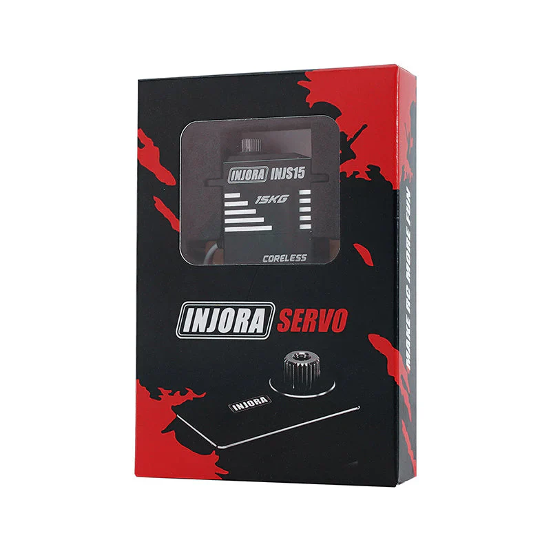 Micro servo sans noyau à couple élevé 15kg pour crawler 1/18 et 1/24 - INJS15 - Image 4