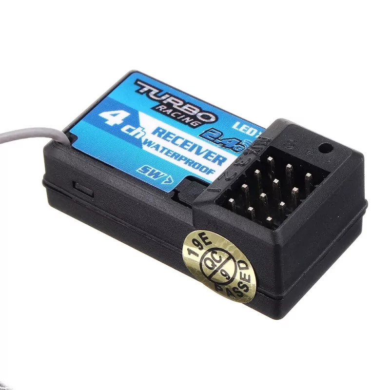 Mini Récepteur étanche Turbo Racing RX41 4 voies - TB-RX41 - Image 3