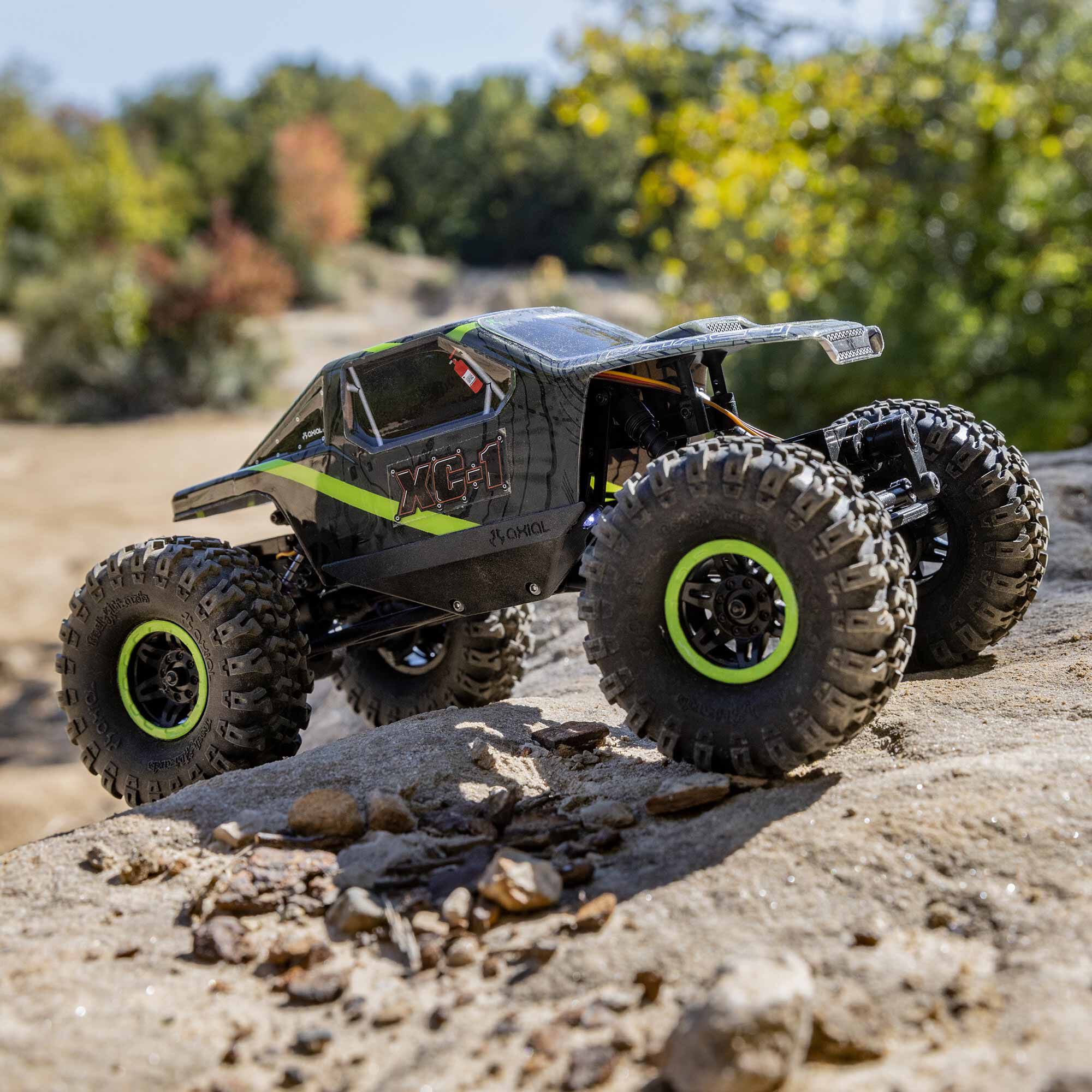 Mini rock crawler tout-terrain 4x4 AX24 XC-1 4WS RTR 1/24 vert - AXI00003T1 - Image 5