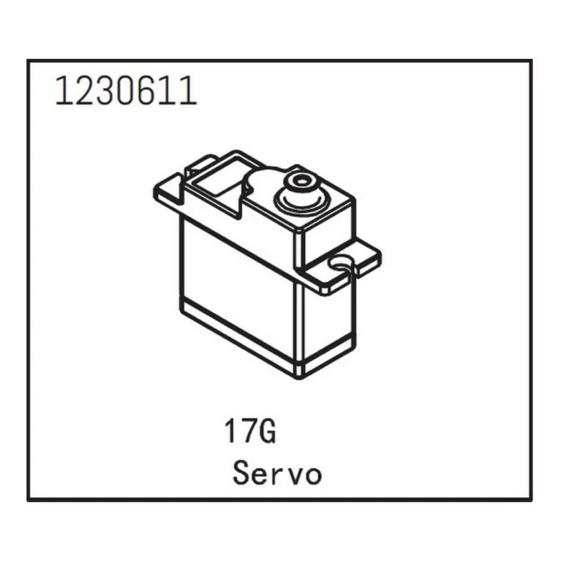 Mini Servo 17g Sherpa Absima - 1230611