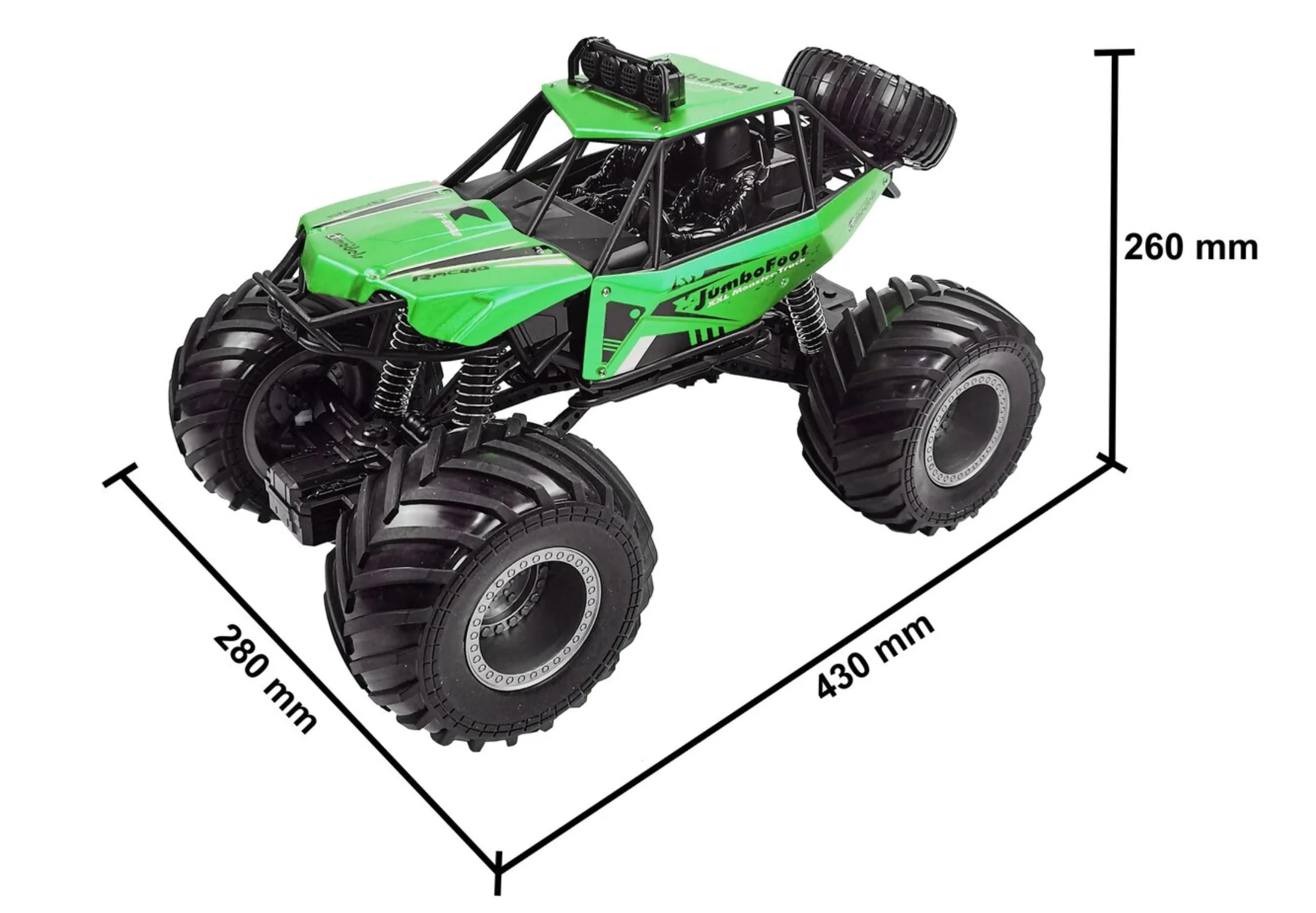 Monster JUMBO V2 Tout terrain 1/10 RTR Bigfoot 9948 - Image 2