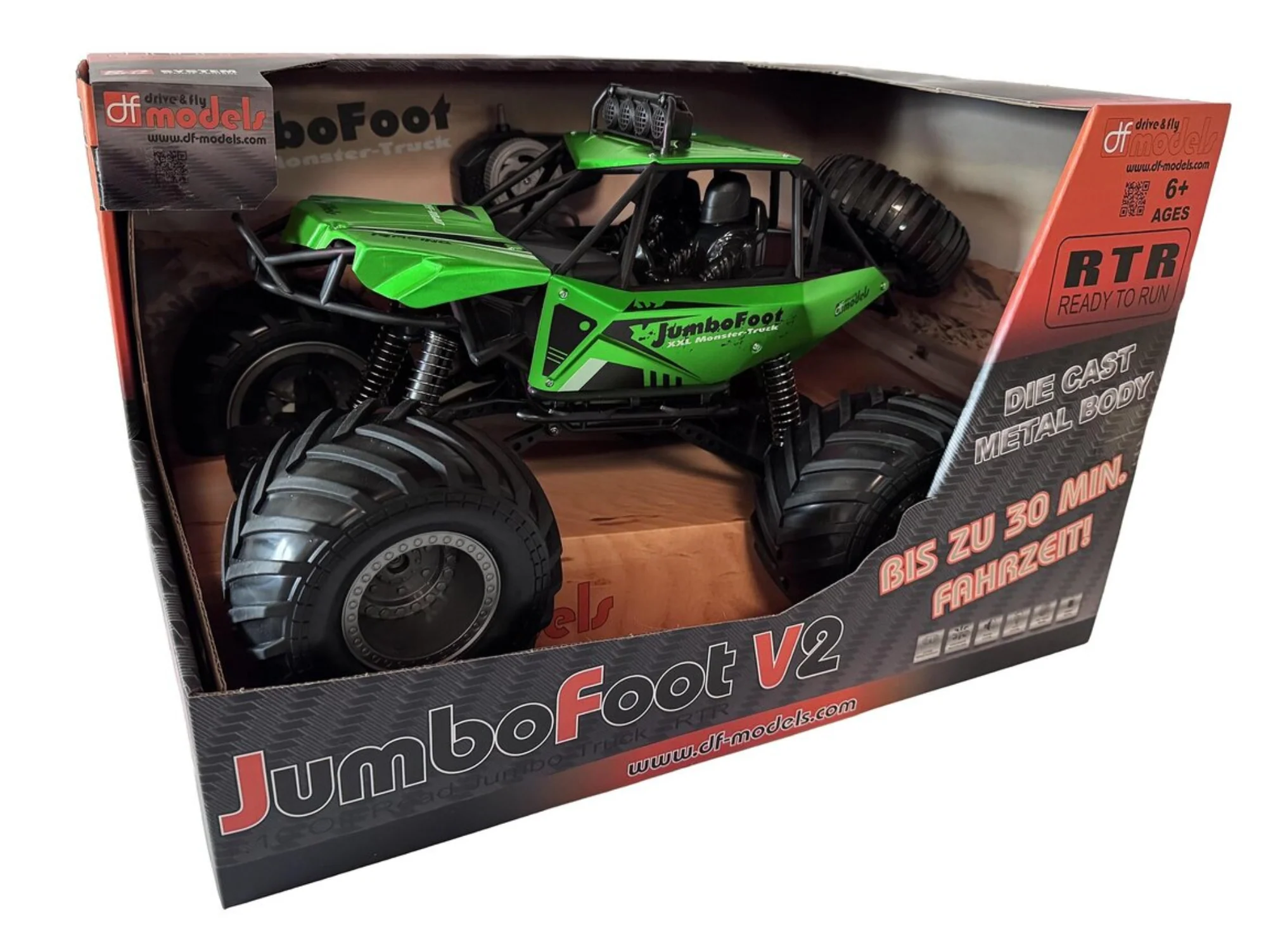 Monster JUMBO V2 Tout terrain 1/10 RTR Bigfoot 9948 - Image 3