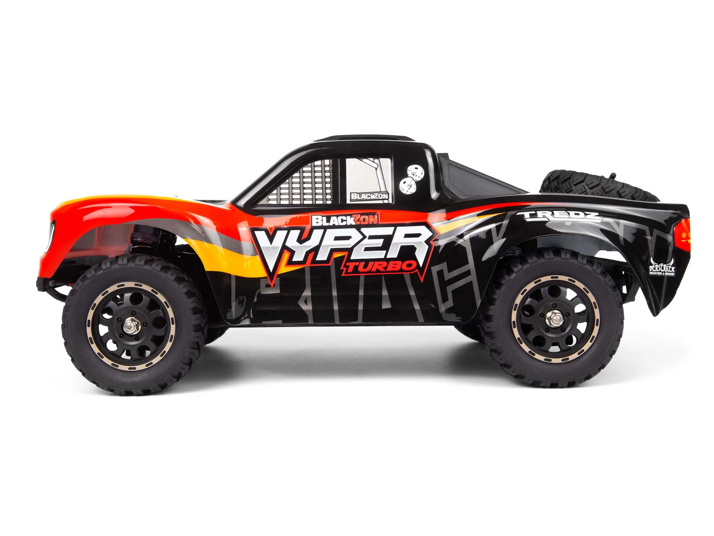 Backzon Vyper 1/16 brushless 45km/h lipo 2S SC Turbo 4WD RTR rouge - Image 2