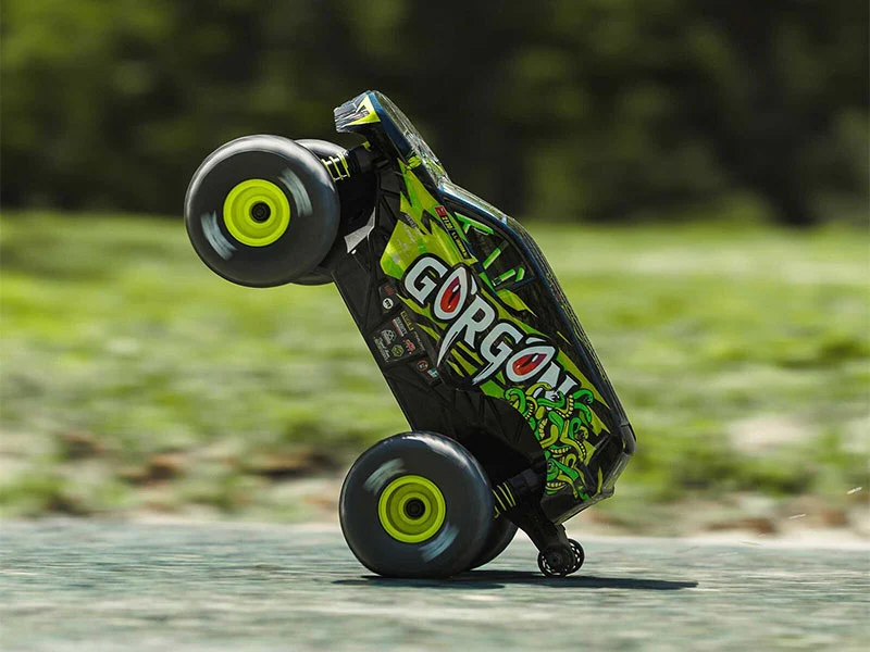 Arrma Monster Truck Gorgon GROM charbon 4X4 RTR 1/16 jaune - ARA2130T1 - Image 12