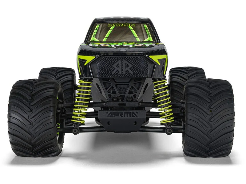 Arrma Monster Truck Gorgon GROM charbon 4X4 RTR 1/16 jaune - ARA2130T1 - Image 4