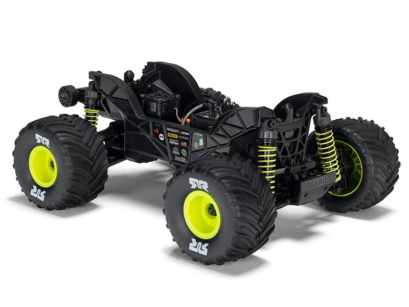 Arrma Monster Truck Gorgon GROM charbon 4X4 RTR 1/16 jaune - ARA2130T1 - Image 5