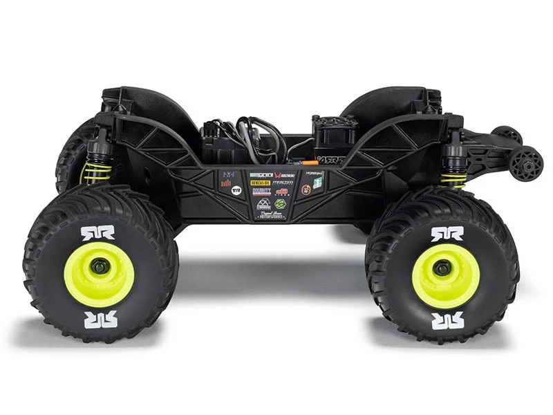 Arrma Monster Truck Gorgon GROM charbon 4X4 RTR 1/16 jaune - ARA2130T1 - Image 6