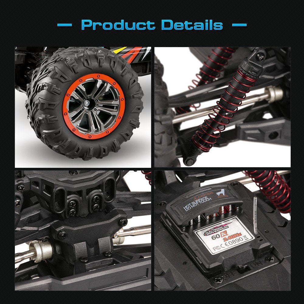 Monster Truck Sprint 4WD RTR 1/10 - 46km/h - 9125 - Image 4