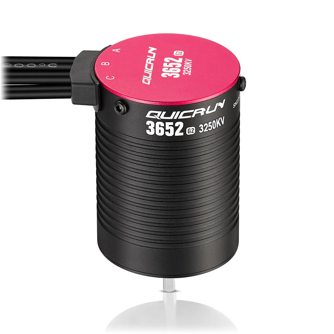Moteur brushless 1/10 Hobbywing QuicRun 3652SL G2 3,175mm Sensorless 3250kV - Image 4