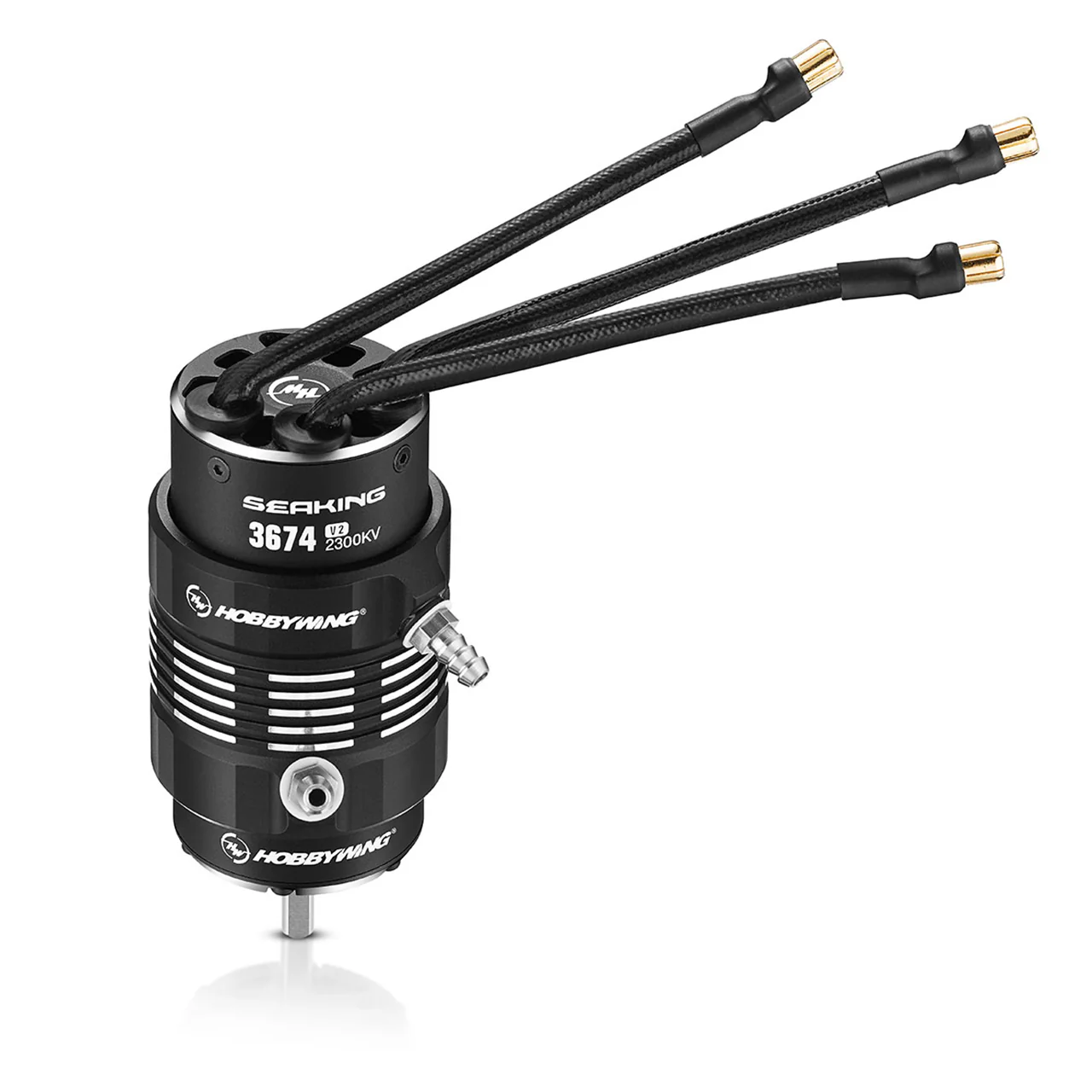 Moteur brushless bateaux RC Hobbywing HW30419009 Hobbywing Seaking 3674SL 2300kV V2 - Image 3