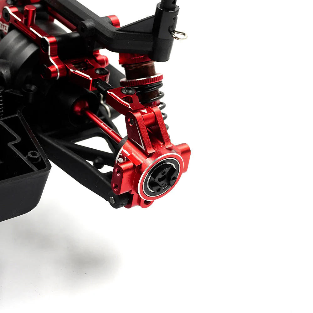 Moyeu arrière en aluminium pour Kyosho 1/10 Fazer Mk2 - Image 2