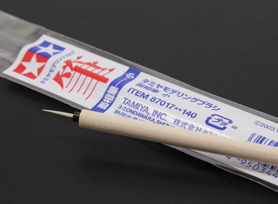 Outillage Maquette Pinceau pointu petit - Tamiya 87017 - - Image 2