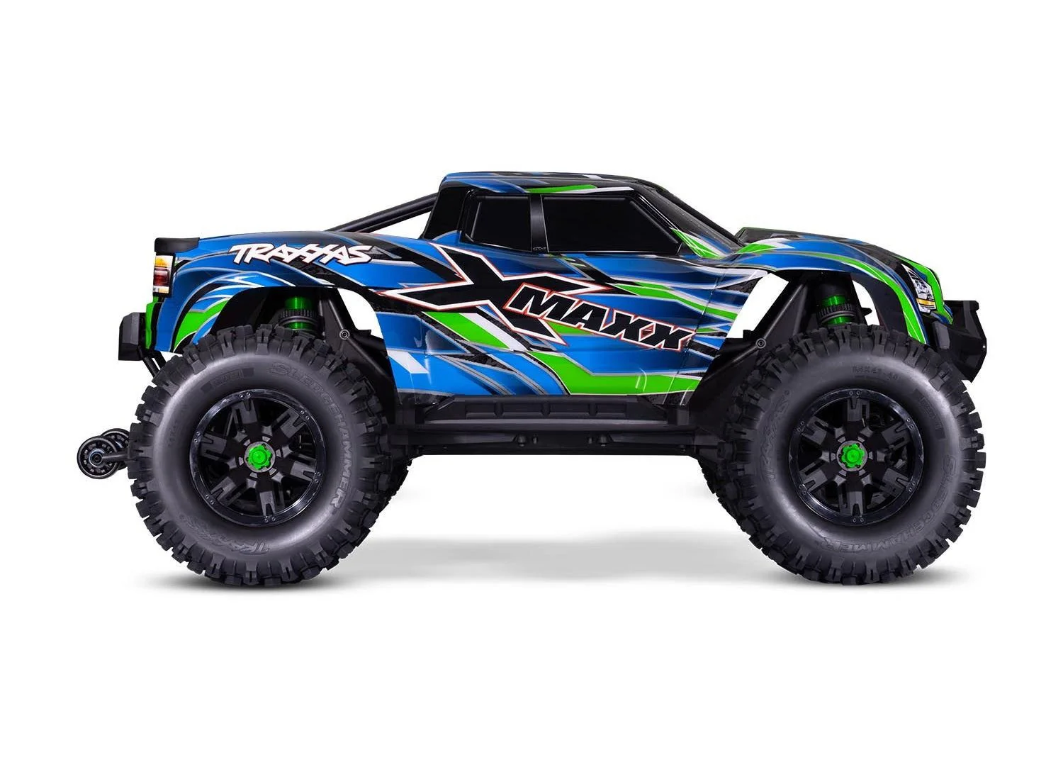Pack Traxxas XMaxx 4x4 8S Belted vert RTR 1/6 brushless 77096-4 - Image 3