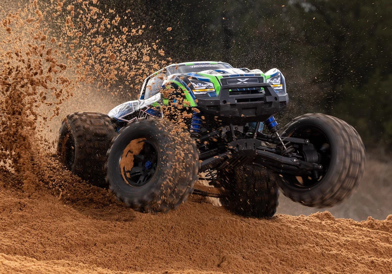 Pack Traxxas XMaxx 4x4 8S Belted vert RTR 1/6 brushless 77096-4 - Image 6