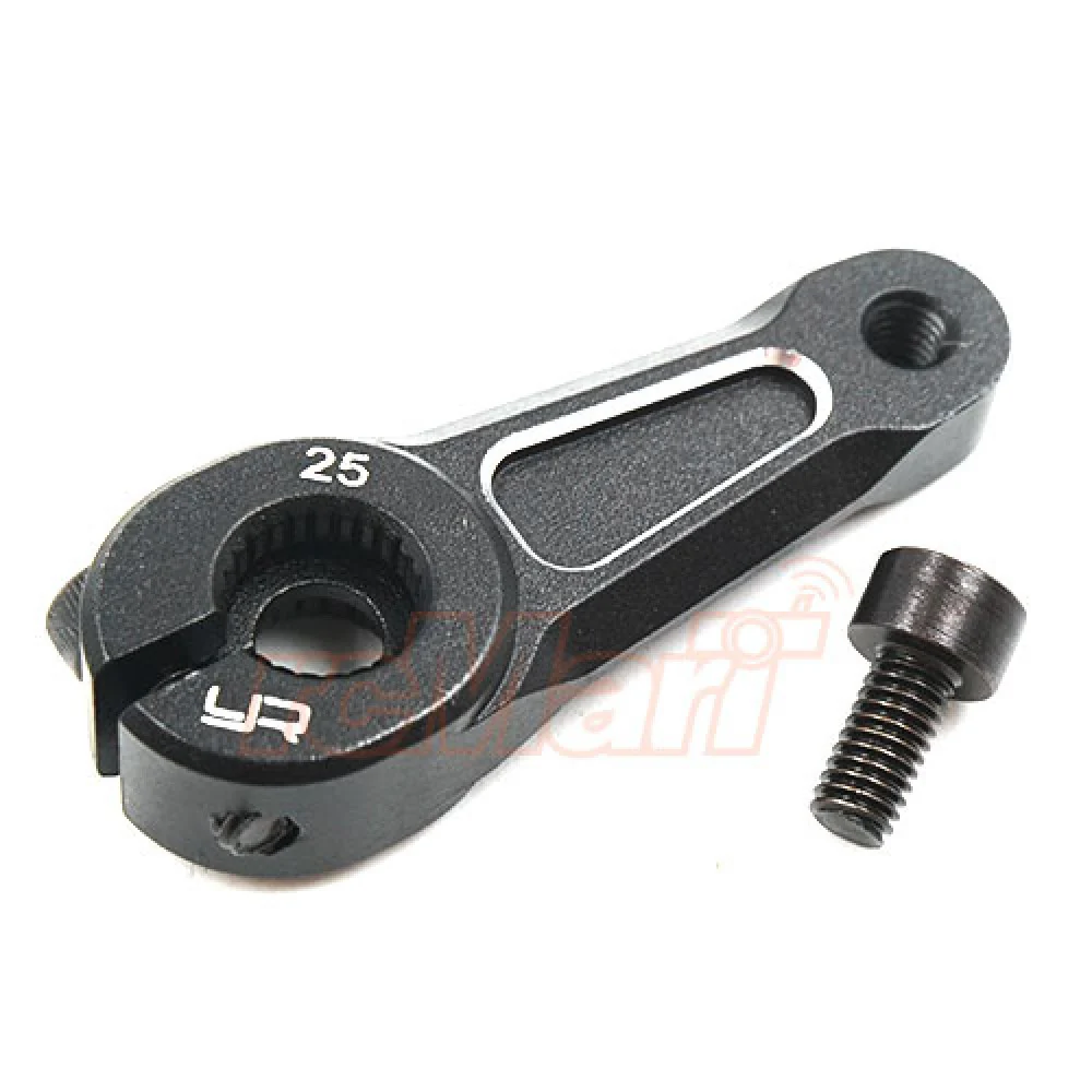 Palonnier alu Noir 23T / 25T Yeah Racing pour Traxxas TRX4 / TRX6