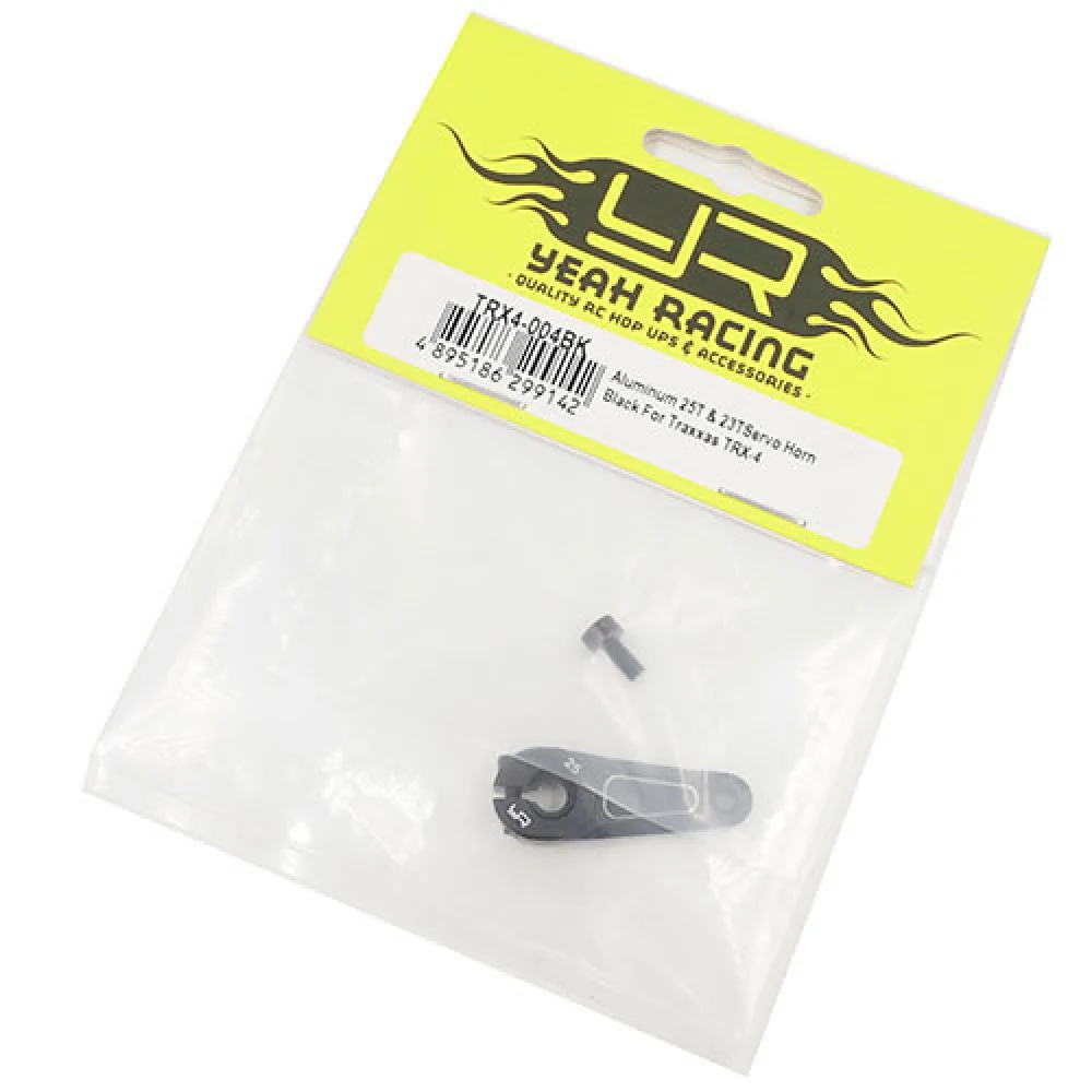 Palonnier alu Noir 23T / 25T Yeah Racing pour Traxxas TRX4 / TRX6 - Image 2
