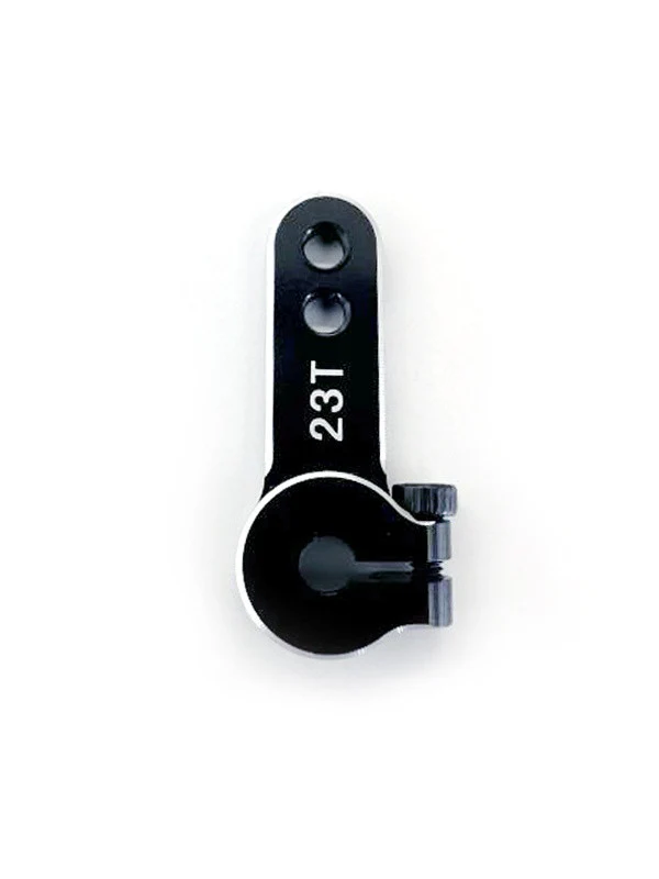Palonnier de servo 23T 7075-T6 aluminium droit clampable Trou H-SPEED 15/19mm