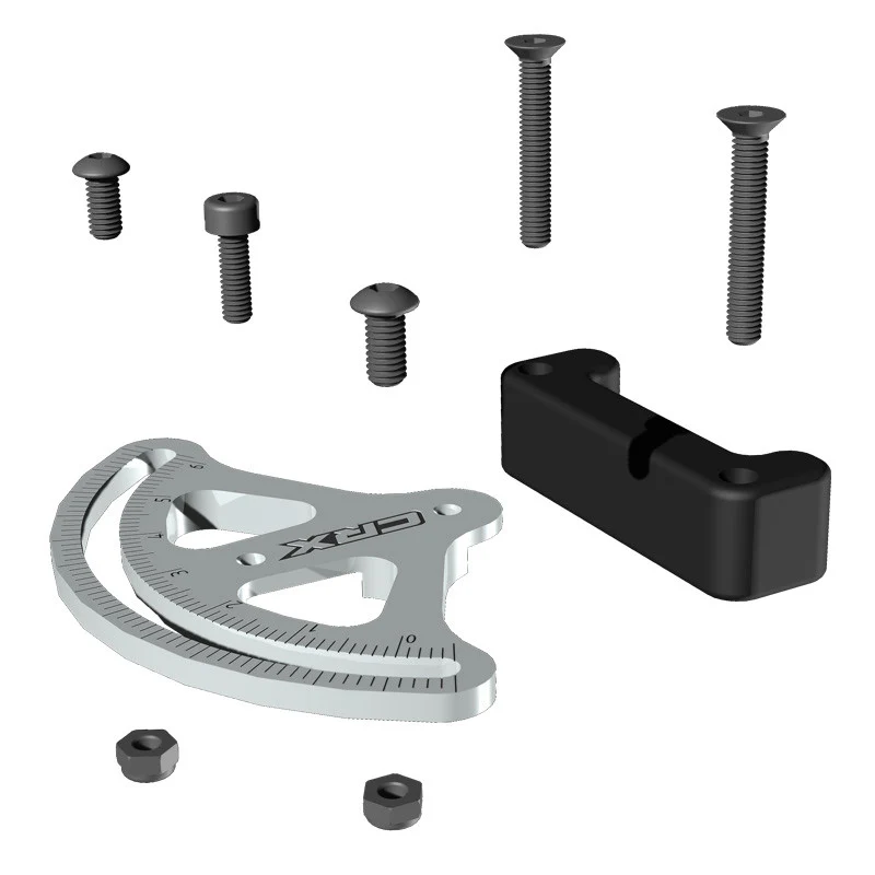 Palonnier réglable en aluminium pour selection de vitesse CRX  - Hobbytech CRX-072-FR - Image 2