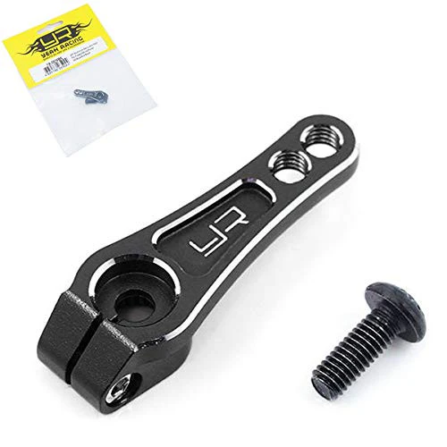 Palonnier servo 25T alu noir pour Futaba / Savox / Power HD