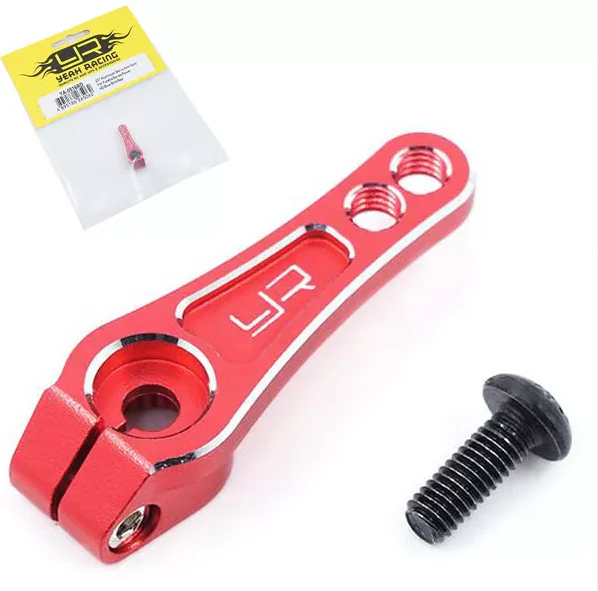 Palonnier servo 25T alu rouge pour Futaba / Savox / Power HD - Image 3