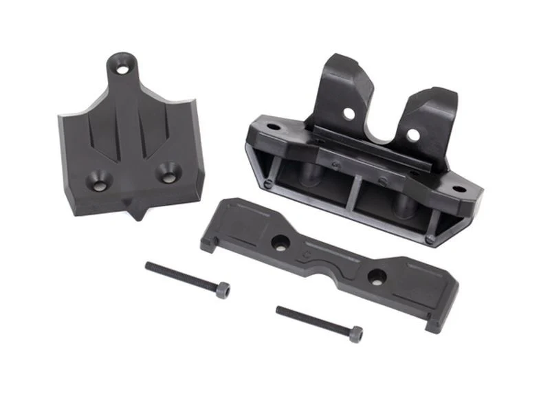 Pare-choc arrière + support - Traxxas sledge 9536