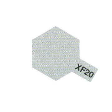 Peinture Acrylique Maquette XF20 Gris Moyen mat - Tamiya 81720 -