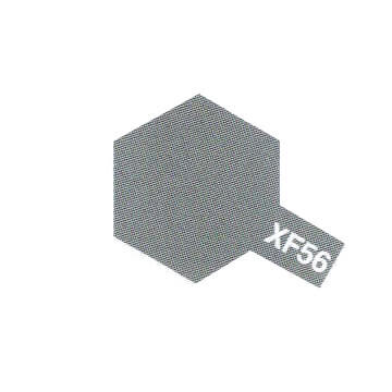 Peinture Acrylique Maquette XF56 Gris Métal mat - Tamiya 81756 -