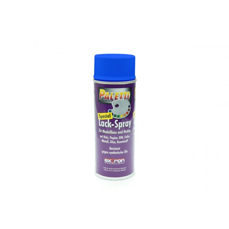 Peinture aérosol brillant bleu clair 400ml Paletti - RAL5012