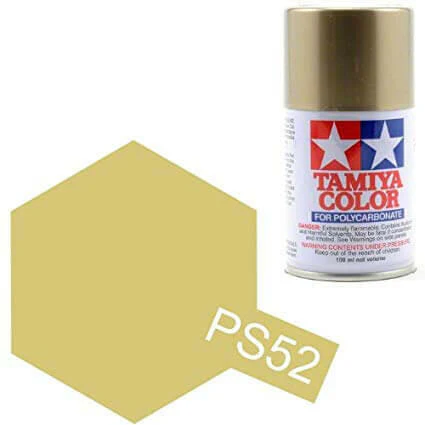 Peinture Lexan PS-52 alu champagne anodise - Tamiya 86052 - Image 2