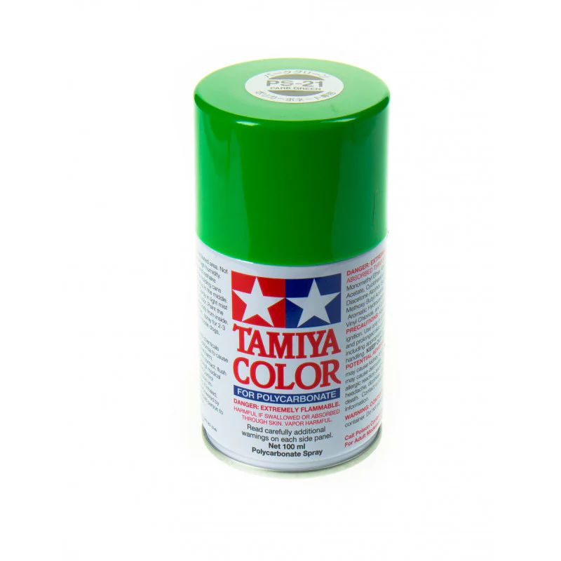Peinture Lexan PS21 Vert Pré - Tamiya 86021 - Image 2