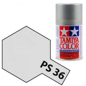 Peinture Lexan PS36 argent translucide - Tamiya 86036