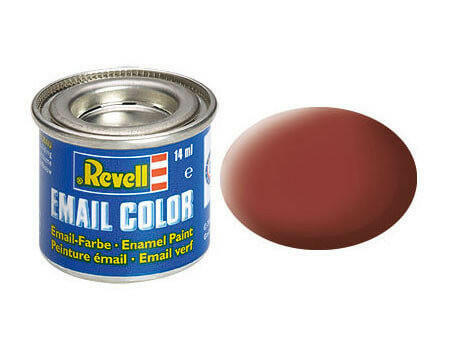 Peinture Rouge brique mat - Revell 32137 - RAL 3009 (N°37)