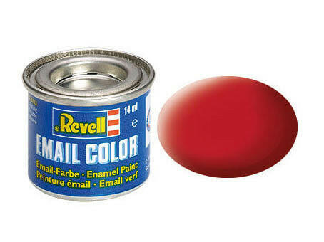 Peinture Rouge Carmin mat - Revell 32136 - RAL 3002 (N°36)