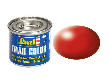 Peinture Rouge carmin satiné - Revell 32330 - RAL 3000 (N°330)