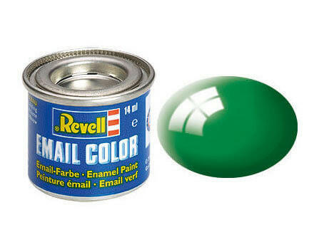 Peinture Vert Emeraude brillant - Revell 32161 - RAL 6029 (N°61)