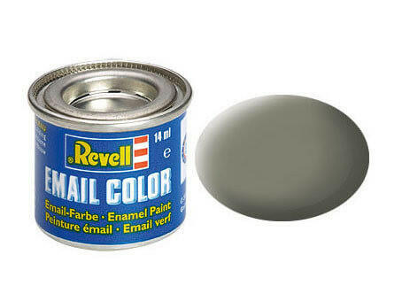 Peinture Vert olive mat - Revell 32145 - RAL 7003 (N°45)