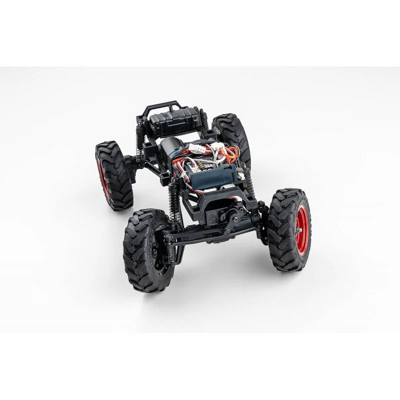 Petit crawler FMS 1/24 Power wagon V2 FCX24 jaune Prêt à rouler 12401 - Image 11