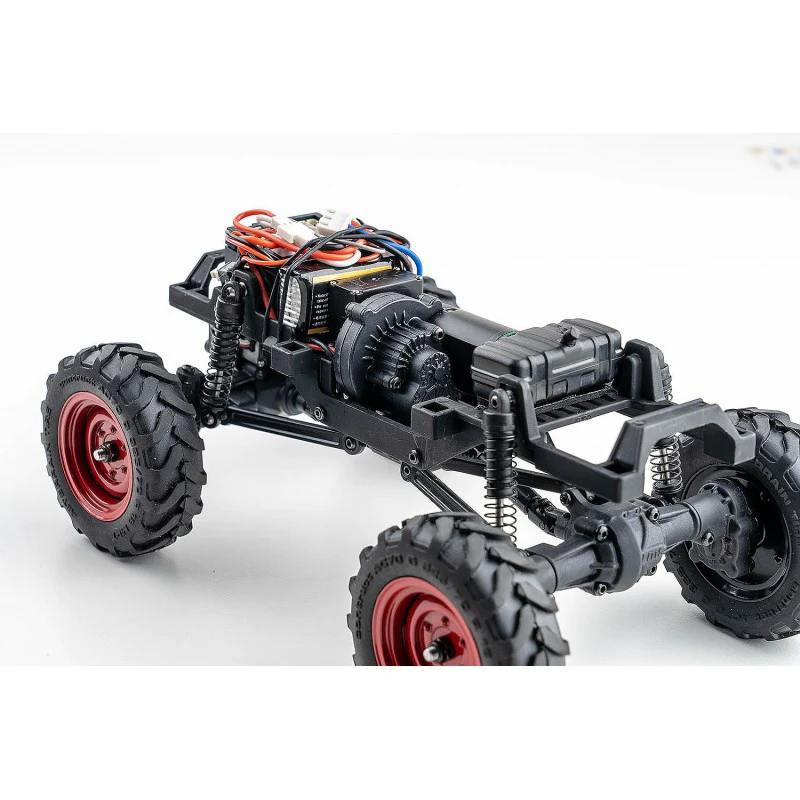 Petit crawler FMS 1/24 Power wagon V2 FCX24 jaune Prêt à rouler 12401 - Image 14
