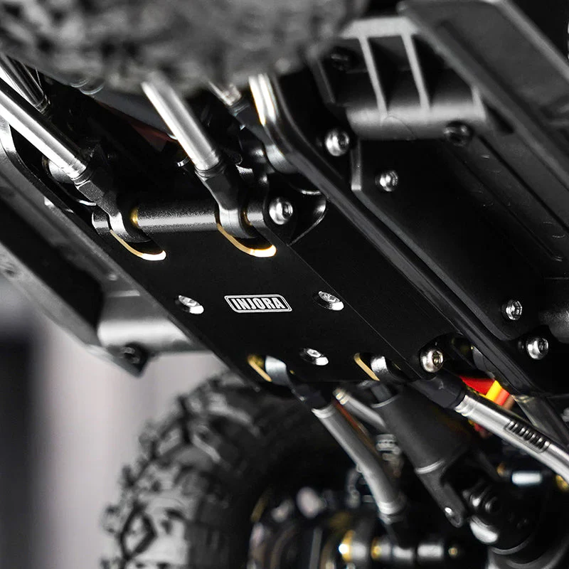 Pièces de mise à niveau INJORA en laiton noir pour HPI Venture18 1/18 - Image 2