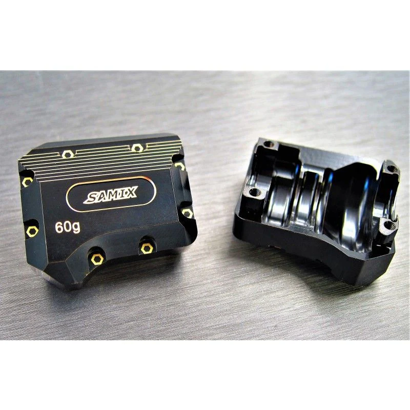 Pièces OPTION Samix Différentiel arrière en laiton couvercle pour TRX-6 (1 pcs) - Image 2