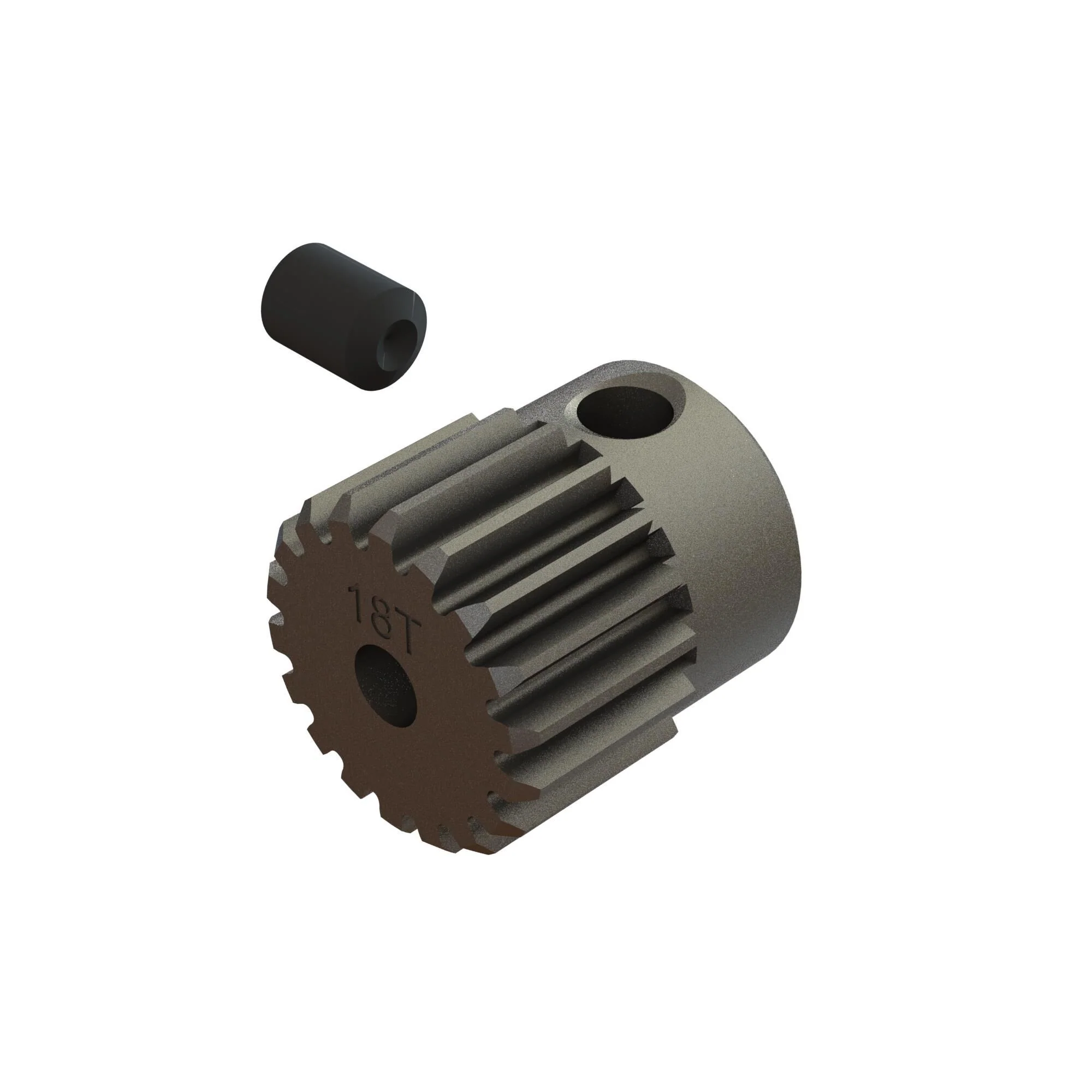 Pignon 18T 0,5 MOD CNC alésage 2,3 mm ARA311204