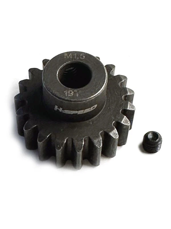 Pignon acier 19 dents M1,5 alésage 8mm