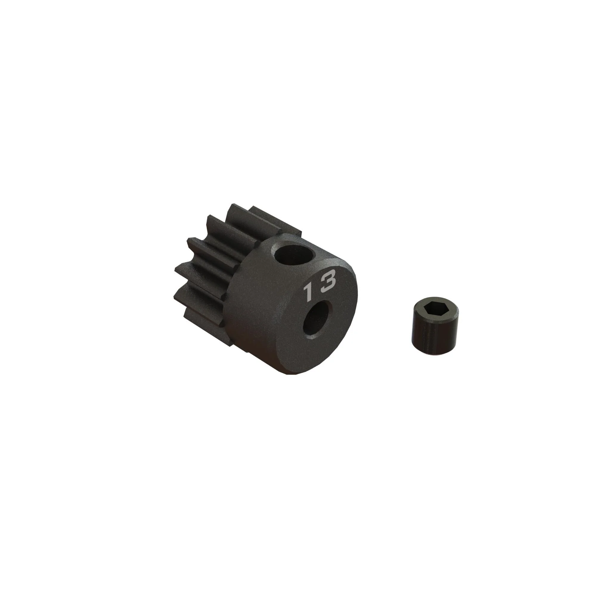 Pignon en acier CNC 13T 0,8M alésage 1/8 - ARA311075