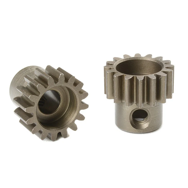 Pignon moteur 32DP - Court - Acier trempé - 16 dents- Axe 5mm - 1pc - Corally - C-72516