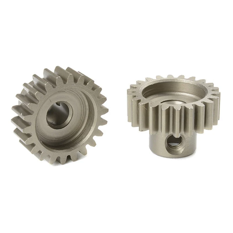 Pignon moteur 32DP - Court - Acier trempé - 22 dents- Axe 5mm - 1pc - Corally - C-72522