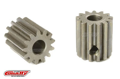 Pignon moteur 48 DP - Court - Acier trempé - 13 Dents - Axe moteur 3.17mm