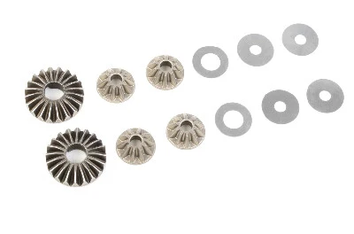Pignon & planétaire de diff - Acier - 1 Set - Corally - C-00180-179