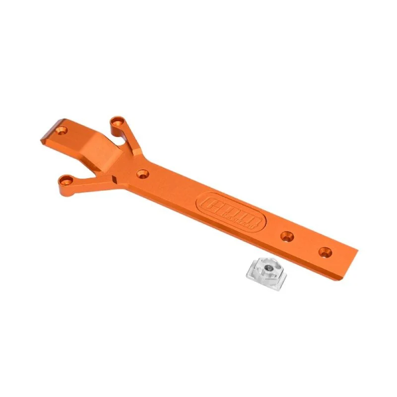 Plaque de châssis en aluminium orange (1) GPM TRX MiniMaxx - GPMTXMM016OR