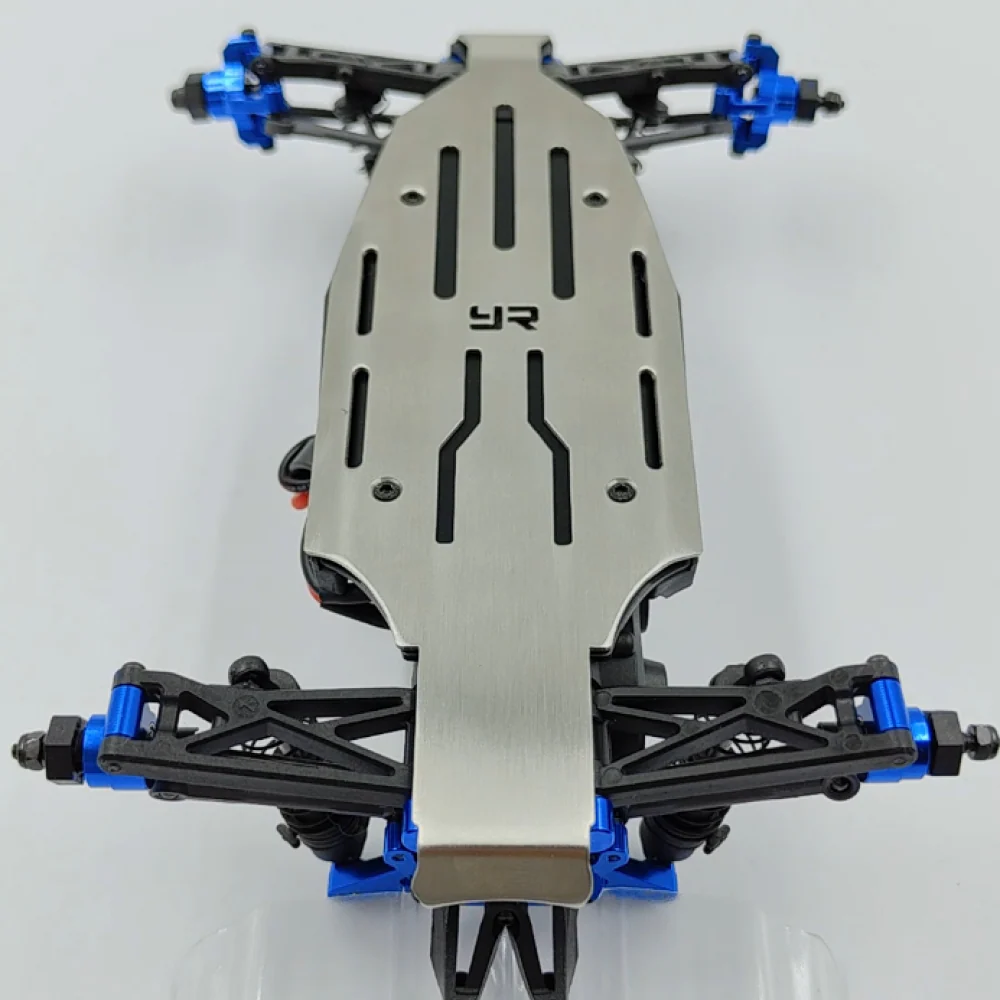 Plaque de protection de châssis en acier inoxydable pour buggy Losi 1/24 Micro-B 2WD - Image 2