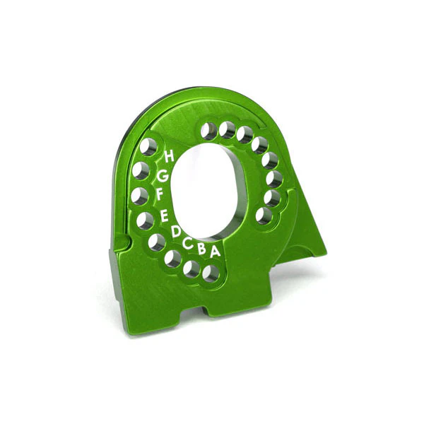 Plaque moteur alu anodisées vert - Traxxas 8290G